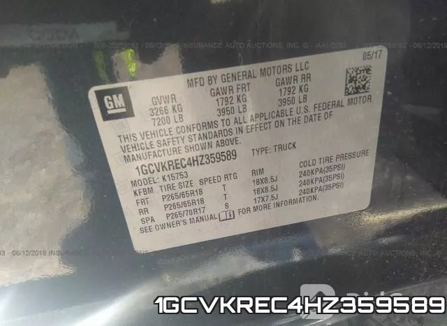 1GCVKREC4HZ359589