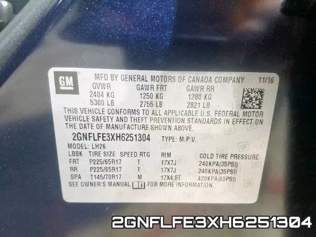 2GNFLFE3XH6251304