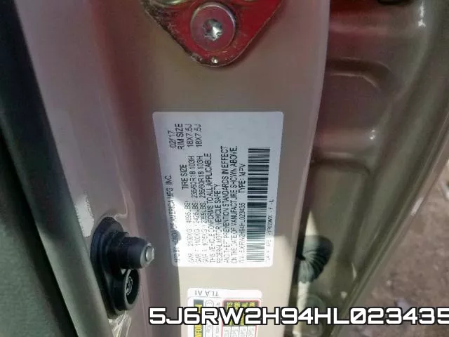 5J6RW2H94HL023435