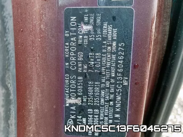 KNDMC5C13F6046275