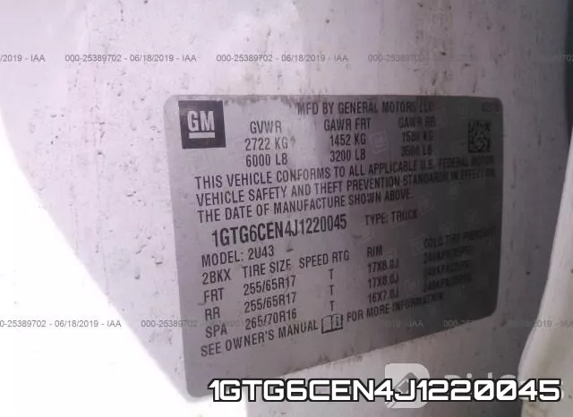 1GTG6CEN4J1220045