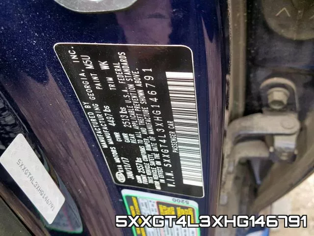 5XXGT4L3XHG146791