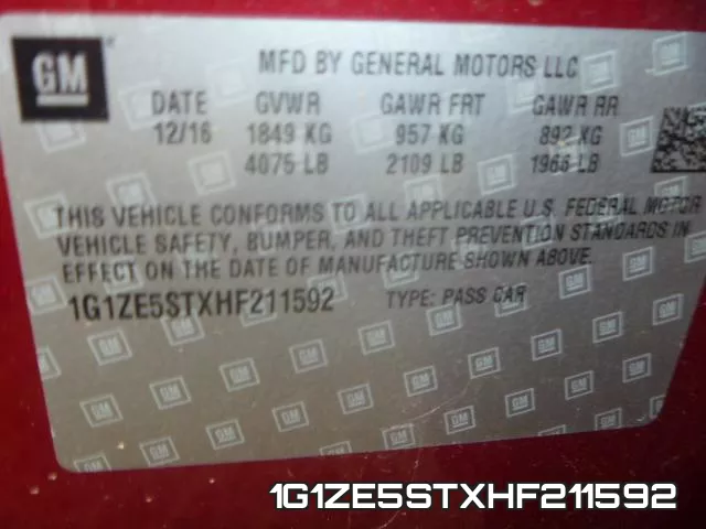 1G1ZE5STXHF211592