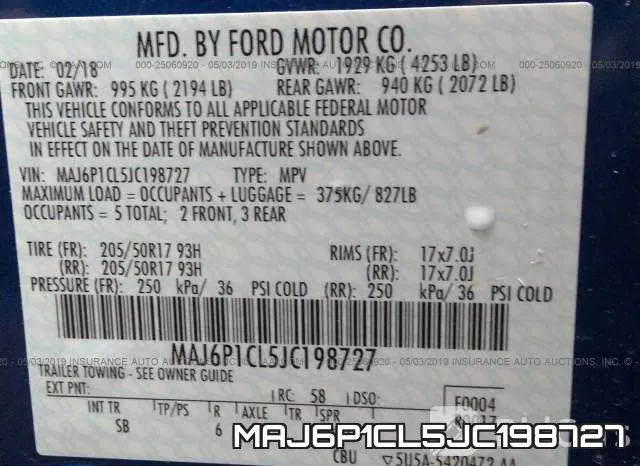 MAJ6P1CL5JC198727