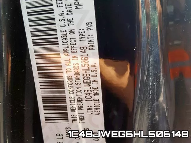 1C4BJWEG6HL506148