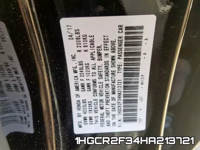 1HGCR2F34HA213721