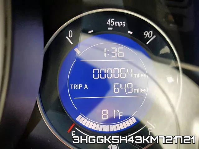 3HGGK5H43KM721721