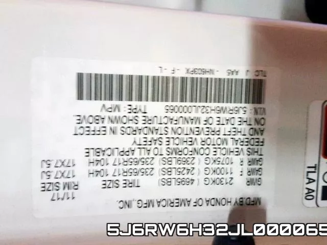 5J6RW6H32JL000065