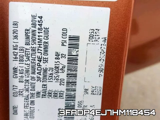 3FADP4EJ7HM118454