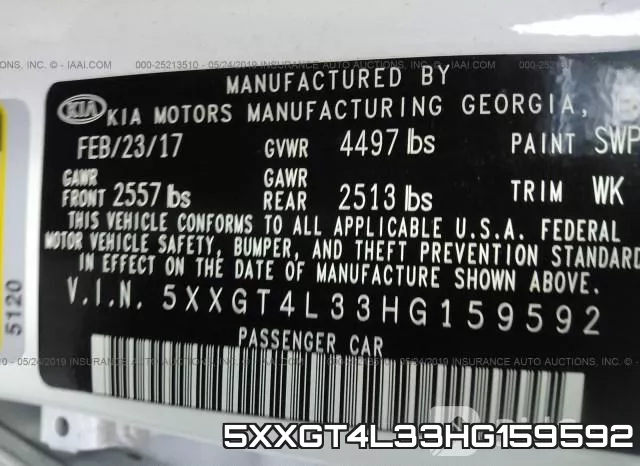 5XXGT4L33HG159592