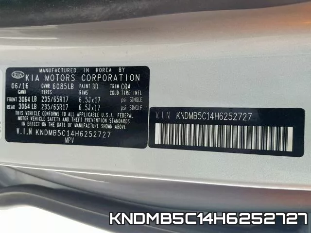 KNDMB5C14H6252727