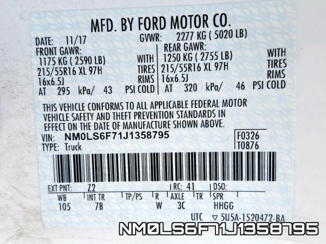 NM0LS6F71J1358795