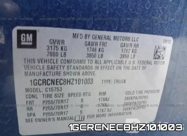 1GCRCNEC8HZ101003