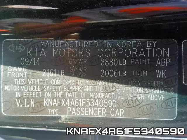 KNAFX4A61F5340590