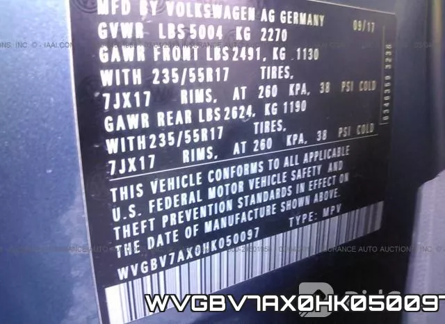 WVGBV7AX0HK050097