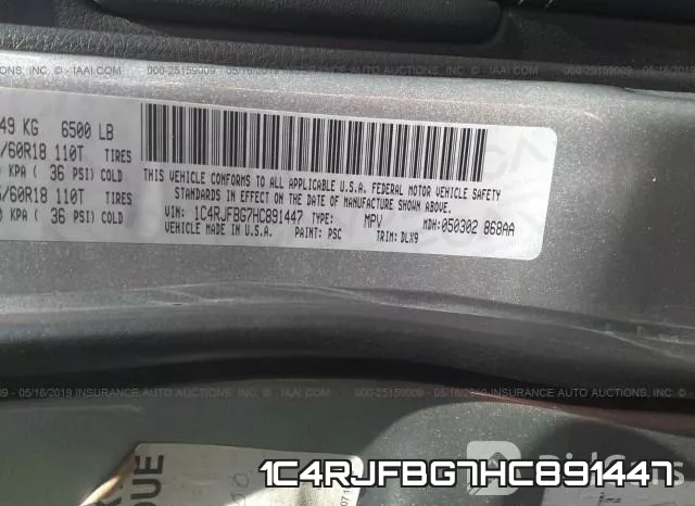 1C4RJFBG7HC891447