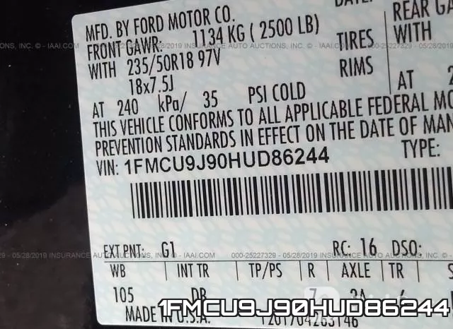 1FMCU9J90HUD86244