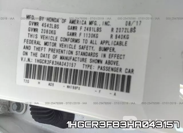 1HGCR3F83HA043157