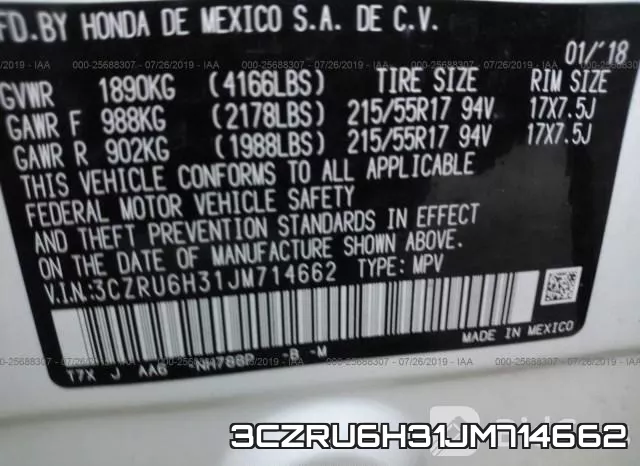 3CZRU6H31JM714662