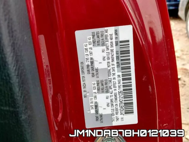 JM1NDAB78H0121039