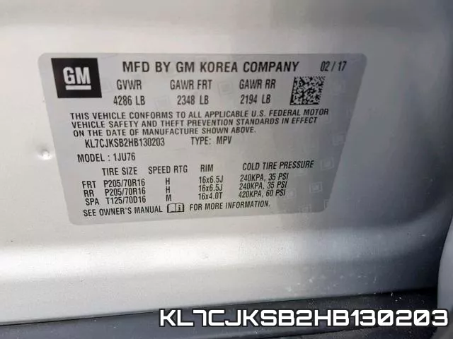 KL7CJKSB2HB130203