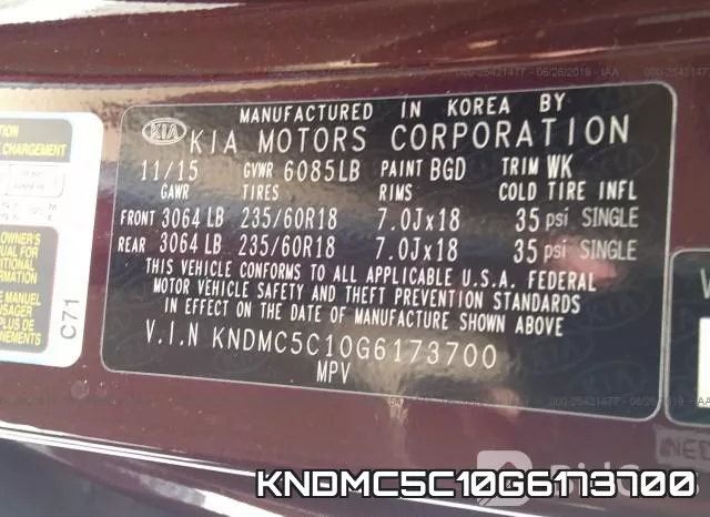 KNDMC5C10G6173700