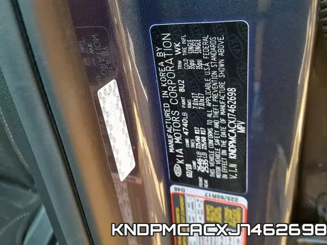 KNDPMCACXJ7462698
