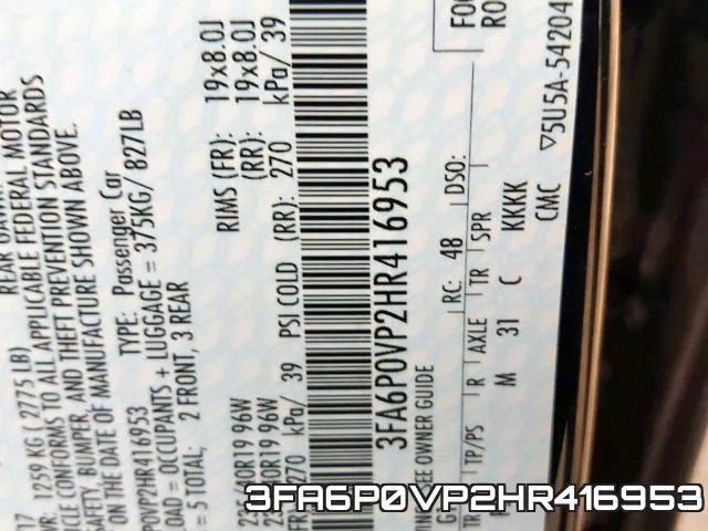 3FA6P0VP2HR416953