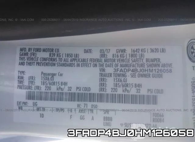 3FADP4BJ0HM126058