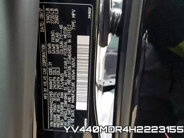 YV440MDR4H2223155