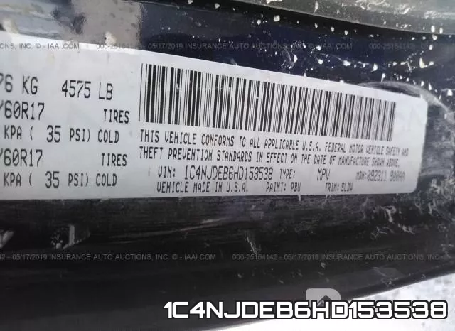 1C4NJDEB6HD153538