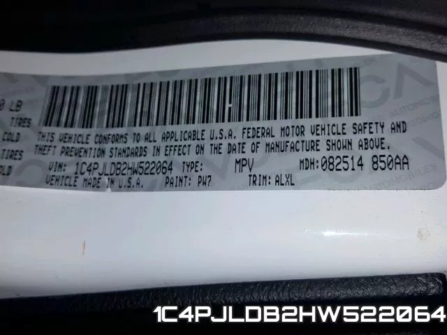 1C4PJLDB2HW522064
