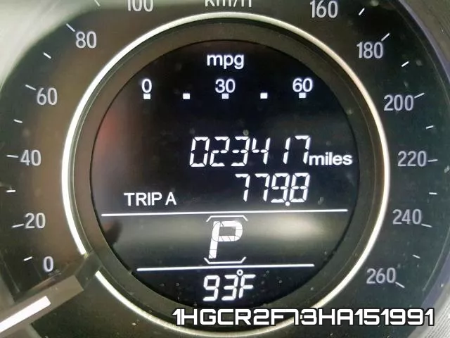 1HGCR2F73HA151991