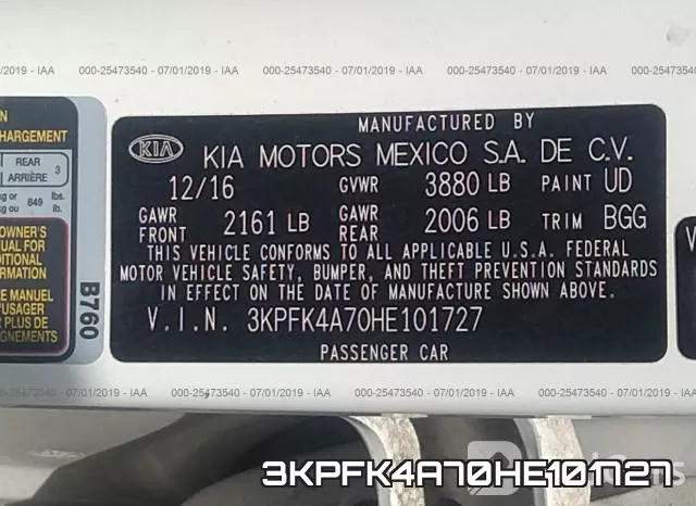 3KPFK4A70HE101727