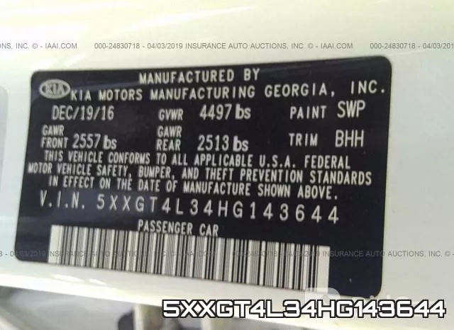 5XXGT4L34HG143644
