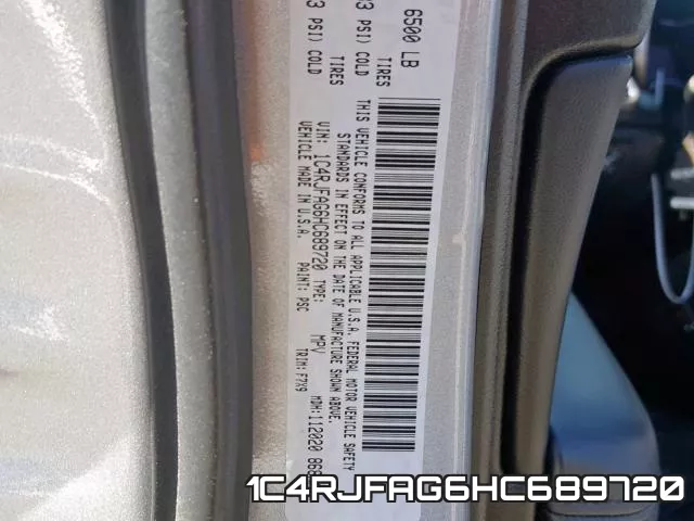 1C4RJFAG6HC689720
