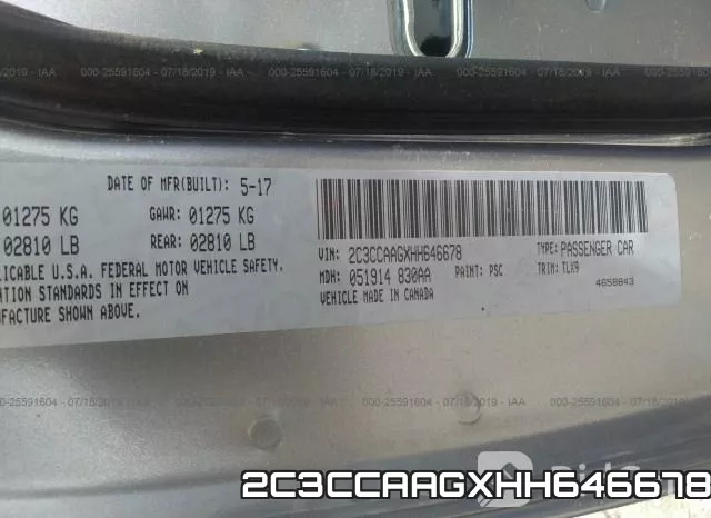 2C3CCAAGXHH646678