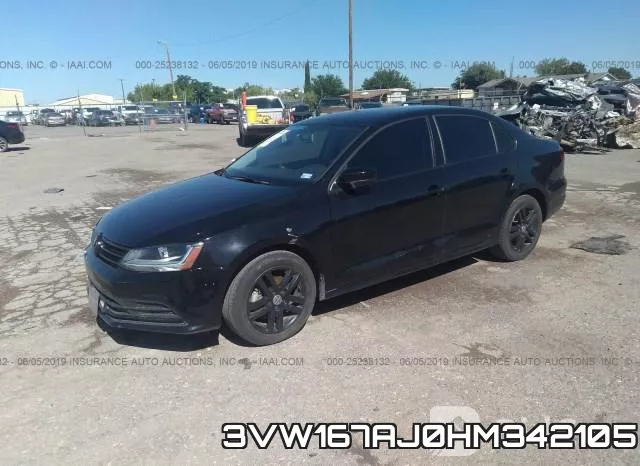 3VW167AJ0HM342105
