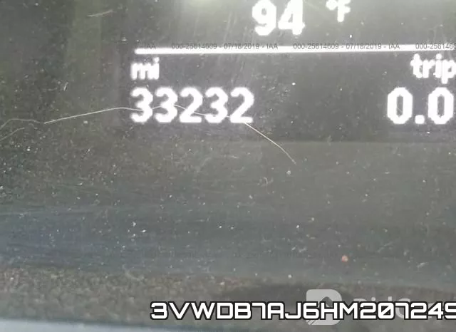 3VWDB7AJ6HM207249