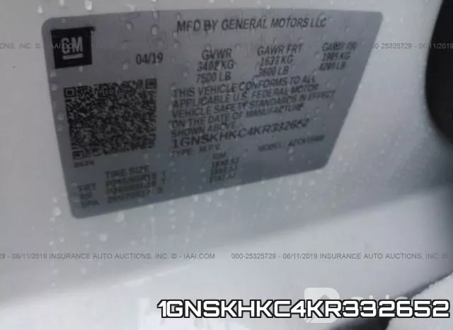 1GNSKHKC4KR332652