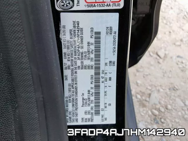 3FADP4AJ7HM142940