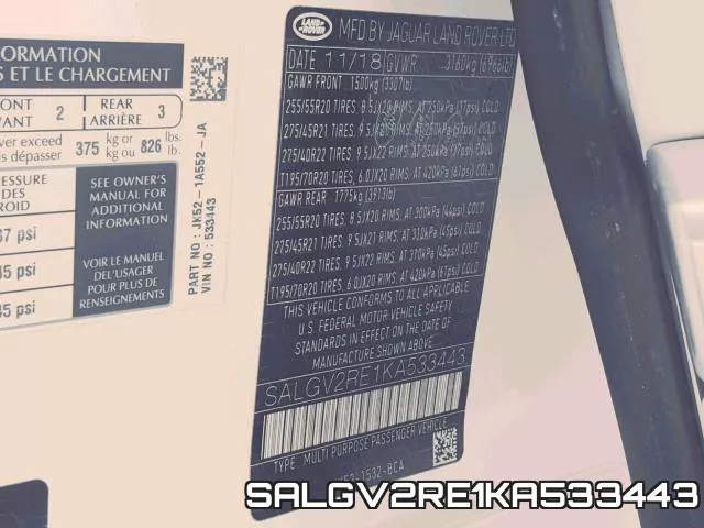 SALGV2RE1KA533443