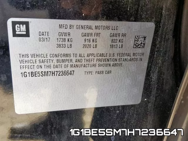 1G1BE5SM7H7236647