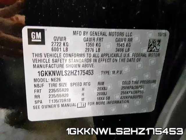 1GKKNWLS2HZ175453