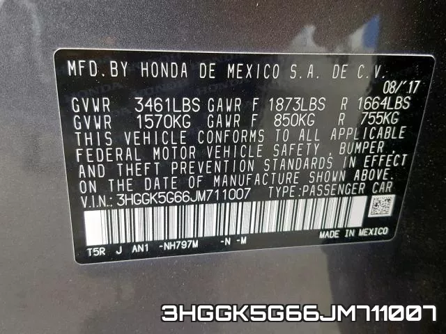 3HGGK5G66JM711007