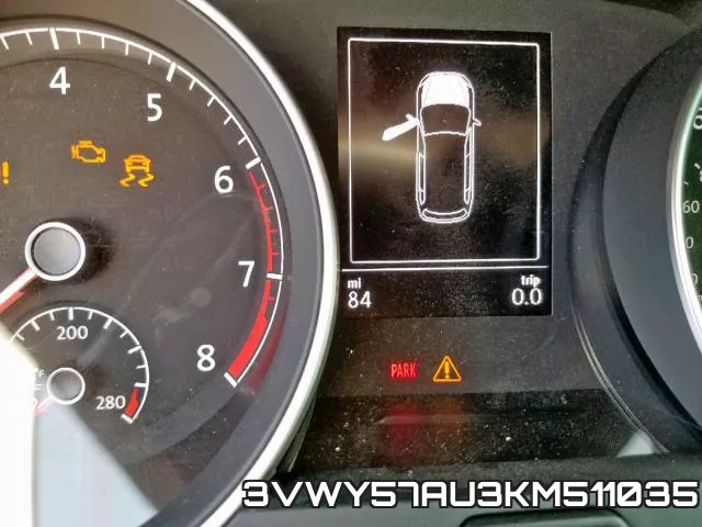3VWY57AU3KM511035