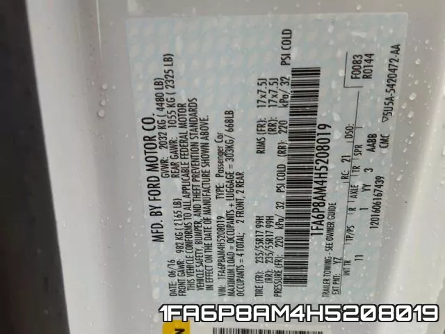 1FA6P8AM4H5208019