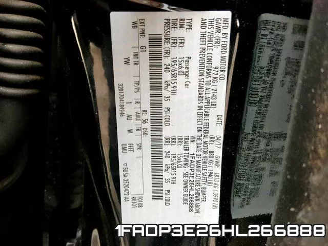 1FADP3E26HL266888