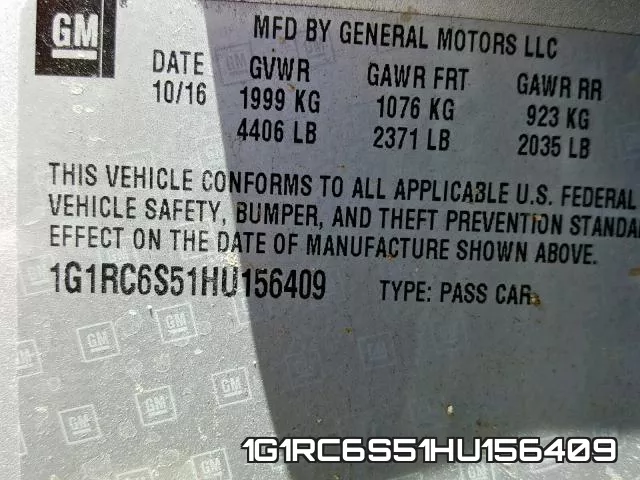 1G1RC6S51HU156409
