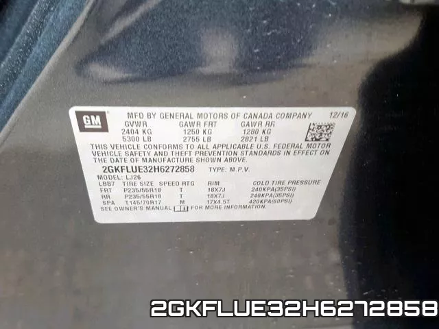 2GKFLUE32H6272858